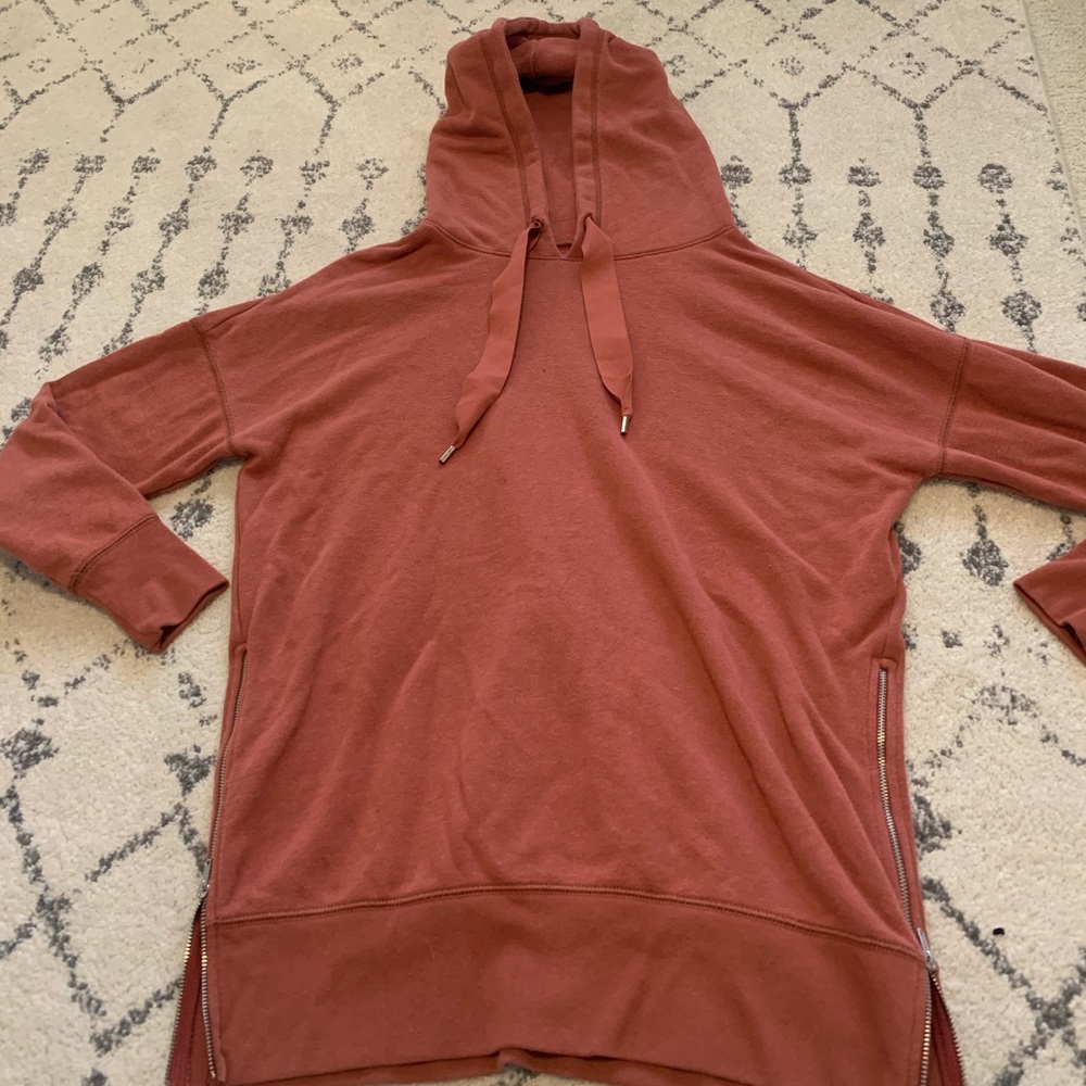 Aerie oversized side zip sweatshirt